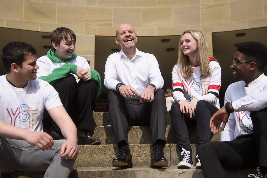 Picture Courtesy of MCR Pathways MCR Pathways is an organisation setup by founder Iain MacRitchie to support young people. Pictured are the MCR Pathways supported young people with founder Iain MacRitchie. Media Release - Embargoed until 2pm, April 18 2019 Young Scots host MCR Pathways National Conference - School-based mentoring programme continues to expand into new regions across Scotland Ð - Deputy First Minister, John Swinney to join Q&A Session - The award-winning mentoring charity, MCR Pathways, is hosting its second National Conference on Thursday April 18. The theme of the conference is Brave: Not Broken, and will explore young peopleÕs mental health and well-being. Young people will present the conference and lead attendees through a series of presentations, interviews and workshops, designed to consider the challenges facing todayÕs youth from their perspective. John Swinney MSP, will join a panel, including Fiona Duncan, chair of The Independent Care Review. Sir Harry Burns, Profession of Global Public Health, and Maureen McKenna, Education Chief, Glasgow City Council, to respond to questions from young people. The conference will be attended by over 400 guests, including policy makers, business people, politicians, educationists and mentors, who will hear how the MCR mentoring model is transforming lives throughout Scotland. Through mentoring MCR Pathways helps disadvantaged young people in or on the edges of the care system to realise their full potential. Founded in Glasgow in 2007, MCR Pathways currently operates in all Glasgow secondary schools as well as schools in Aberdeenshire, Aberdeen, Edinburgh, North Ayrshire, South Lanarkshire, and West Dunbartonshire. Speaking ahead of the National Conference, Deputy First Minister, John Swinney said: ÒThe MCR Pathways project provides crucial support for care experienced children and young people across Scotland and some of the results of the programme have been truly inspiring. ÒClosing the attainment gap is this governmentÕs number one priority and school-based mentoring schemes like the MCR Pathways programme have a significant part to play in helping us achieve this aim. ÒWe are making progress but know there are still many challenges facing young people in care and that they are not always able to access the same opportunities as their peers. That is why we are providing almost £33 million of Attainment Funding over the lifetime of this Parliament to specifically target support for care experienced children and young people.Ó Iain MacRitchie, founder of MCR Pathways, said: ÒMentoring is making a huge difference to the lives of disadvantaged young people throughout Scotland. Our second National Conference is a milestone and I am delighted to welcome the Deputy First Minister and our other guests to this amazing event. ÒIt is such an honour to watch young people thrive when they become part of the MCR Pathways programme. Over each of the last three years we have doubled the number of young people we support each week to 2,000. It is our intention to continue to increase the number of young people we help until we reach every one across the country. ÒWe are always looking to recruit more volunteers. ItÕs simple, by devoting 50 minutes a week to listen, build a trusting relationship and help a young person to find their talent, people can make a life-changing difference. All people have to do is give an hour and they can change a life.Ó Find out more about the MCR Pathways programme and the conference by visiting www.mcrpathways.org. ENDS Issued by Headline PR on behalf of MCR Pathways For further information, please contact Jill Creighton on jill@headlinepr.co.uk 07775862552 NOTES TO EDITOR MCR Pathways is a multi-award-winning mentoring programme, which helps ScotlandÕs most disadvantaged and care-experienced young people achieve the same educational outcomes, career opportunities and life chances as all other young people. At the core of the MCR Programme are 50-minute weekly in-school mentoring sessions between a young person and their mentor, who listen and provide encouragement. Mentors from all walks of life and include company directors, taxi drivers, and Council staff. All commit to supporting a young person in school for a minimum of a year, ideally two. Mentors are trained and supported by MCR to listen, encourage and build positive relationships with their mentees. Age is also no barrier with as many mentors under 35 as over 65, with most at the peak of their careers. Mentoring has proved to positively and profoundly impact the mentors as much as the young person. The success of the programme has been gathering nationwide acclaim. MCR Pathways has won multiple awards including the People Make Glasgow Inspiring City Award and have since received the UK-wide Leaving Care Award from Children and Young People Now. External research shows that MCR mentoring has made a significant impact on young peopleÕs confidence, belief and self-esteem as well as on school staying-on rates, attainment and progression to positive destinations - college, university, and employment. For example, in 2013/2014, only 54% of care-experienced young people nationally progressed to a positive destination, while in 2018, 86% of MCR mentored care-experienced young people did. Mentoring is creating a wave of positive change, impacting ScotlandÕs schools, community, and country. The Programme was set up by Iain MacRitchie, a Glaswegian and now a social entrepreneur who previously advised over 100 businesses and acted as executive chairman/CEO of 18 different companies during his career. In 2007 Iain set up his charitable foundation and has dedicated five years as a full-time volunteer to establish MCR Pathways nationally. IainÕs work in supporting the countryÕs most disadvantaged young people was recognised as the recipient of GlasgowÕs St Mungo Medal and was more recently named by AACSB International Ñ the worldÕs largest business education alliance Ð as one of the 2019 Class of Influential Leaders. The MCR Programme is actively supported by the Local Authorities in which it operates as well as the Scottish Government, Civil Service and Health & Social Care Partnerships, universities and colleges, employer bodies in Chambers of Commerce and Developing Young Workforce (DYW) teams and a growing number of key Scottish organisations including Edrington Group, JP Morgan, Lloyds Banking Group, STV, Vodafone and the Wheatley Group. As well as one-to-one relationship focused mentoring, MCR Programme works with young people through group work and their Talent Taster Programme which introduces young people to work, Higher and Further Education, and Arts and Sports experiences. For more information please go to www.mcrpathways.org and listen to people tell their stories here https://mcrpathways.org/success-stories/ Copyright © John Linton 2019 All rights reserved John@lintonpix.com 07986592673